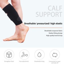 Calf Brace Lower Leg Compression Wrap Splint Sports Support Pain Relief Calf XG5
