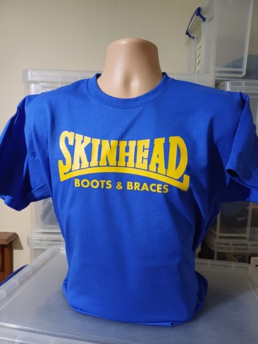 Skinhead shirt boots - t,
