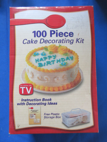 100 piece cake decorating - piece,