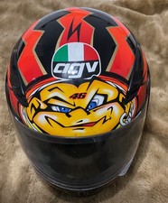 VALENTINO ROSSI #46 AGV helmet , has #46 on the sides , RARE