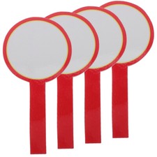 4 Pcs Score Board Foam Auction Paddles With Number Mini Whiteboard