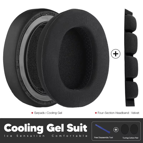 Replacement velour earpads for - velour,
