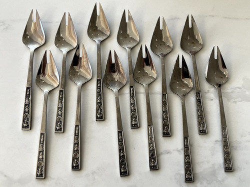 Set vintage stainless - vintage,