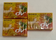 3 x Sony Premium Mini DV SP60