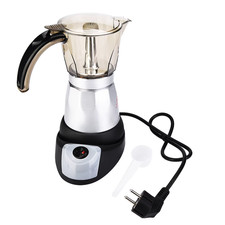 Large Capacity Electric Moka Pot Stovetop Espresso Coffee Maker Coffee Percolato