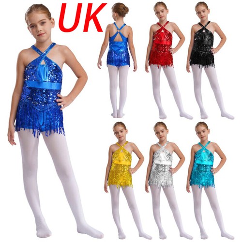 Girls sequined tassel - sequined, tango