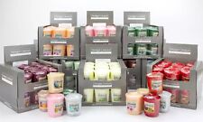 18 X YANKEE CANDLE VOTIVES 49g SET VARIOUS FRAGRANCE SCENTS 15 HOURS BURN TIME