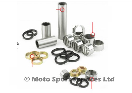 Linkage bearing kit 125 250 - kit,