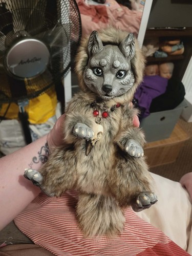 Flicker dolls grey wolf - dolls,