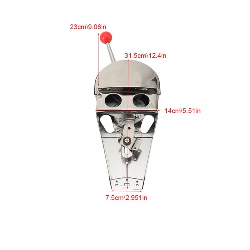Outboard single lever marine - single,