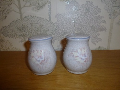 Denby tasmin salt pepperpots - salt, &