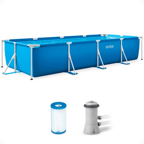 Intex 14ft 33in rectangular - x,