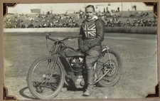 Antique vintage speedway race