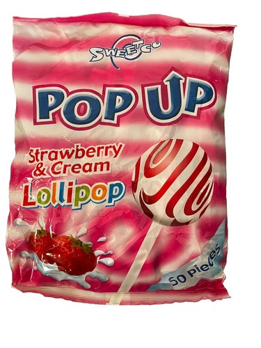 50x pop strawberry cream - strawberry,
