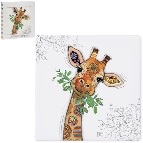 Ceramic bug art gina - ceramic, giraffe