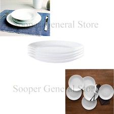 White Plates Bowls Crockery