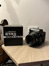 Bronica ETRS Medium Format Camera with 75mm f/2.8 lens. Film tested.