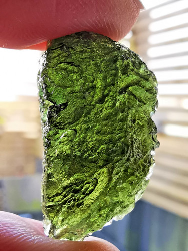 Moldavite crystal 020 - moldavite, 5.1g