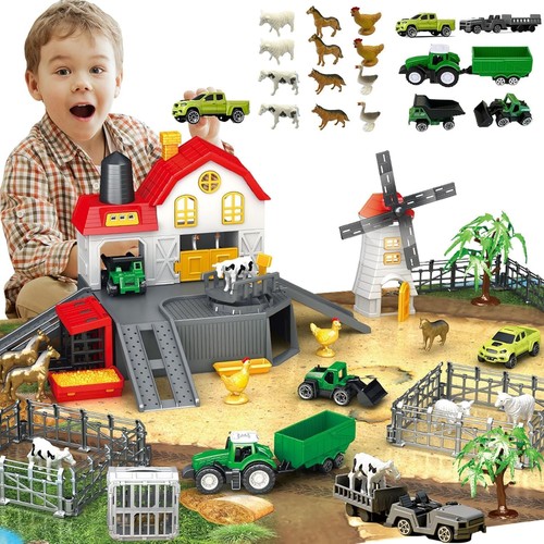 Farm toy set from years - set, 3