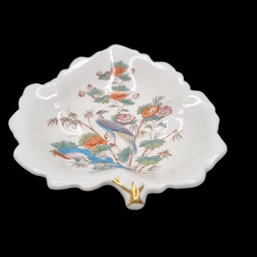 Wedgwood kutani crane trinket - wedgwood,