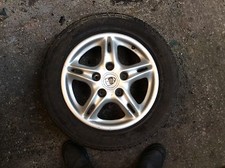 PORSCHE BOXSTER S 3.2 986 GENUINE 16" ALLOY WHEEL & TYRE BREAKING 99636211200