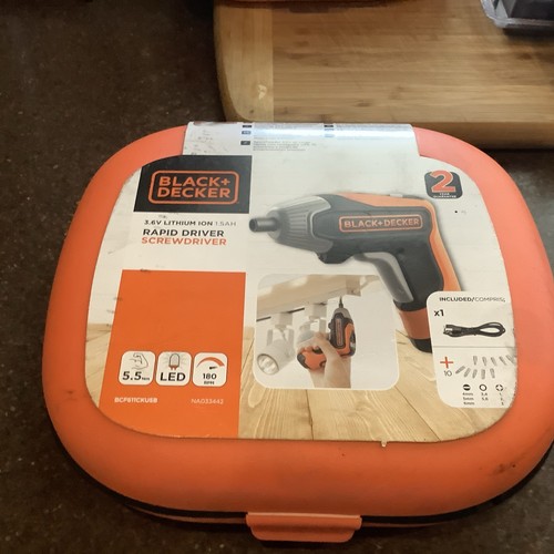 Black decker 6v - decker, cordless