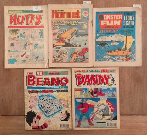 Beano dandy nutty monster fun - beano,