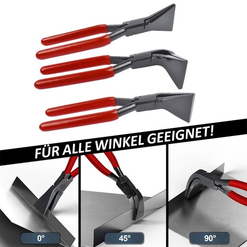 Piece bending pliers set - 3,