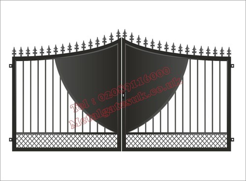 Bespoke gate double entrance - gate,