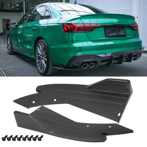 Carbon rear bumper diffuser - bumper,