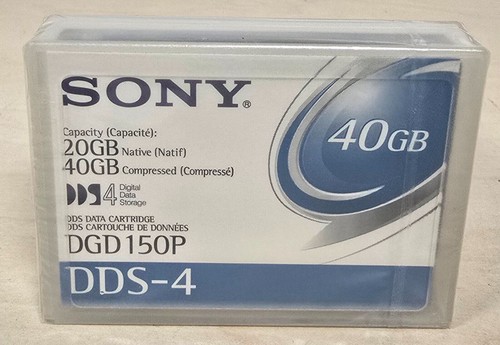 Sony dds backup tape - dds-4, 20/40gb