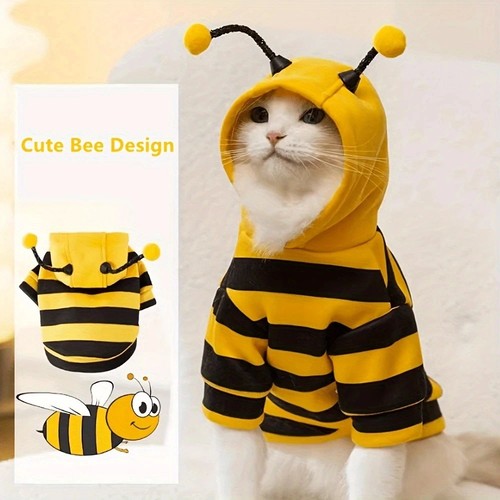 Bee costume dog hoodie - costume,