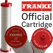 Genuine Franke 08 Water Filter for Franke Omni and Instante Boiling Water Taps
