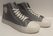 PF Flyers Center Hi Men’s Gray Canvas High Top Shoes Sneakers Size 9