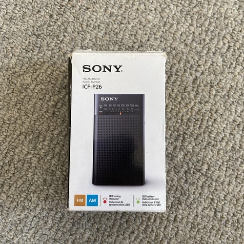 Sony icf p26 portable - icf-p26,