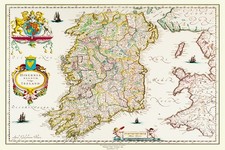 Jigsaw Map of  IRELAND 1654 by