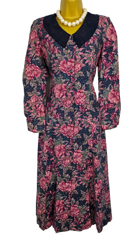 Vintage laura ashley tea dress - tea,