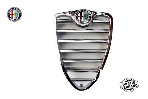 Radiator grille center heart - radiator,