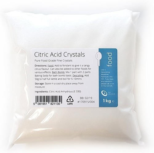Citric acid 1kg 100 - citric,
