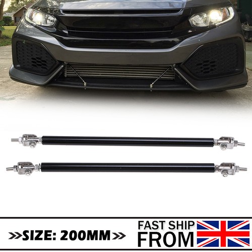20cm black front - rear, bumper