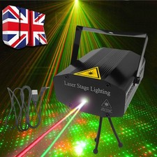 Mini Laser Projector Stage Lights LED R&G Lighting DJ Disco Party KTV Club Home