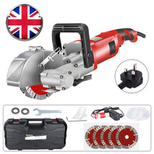 4000W Electric Wall Chaser Groove Cutting Slotting Machine Brick Concrete Cutter