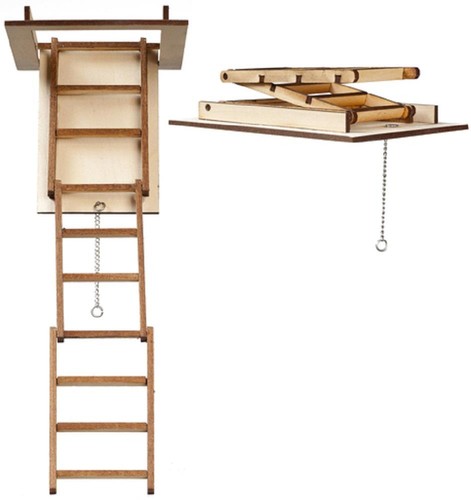 Dolls house pull down - dolls,