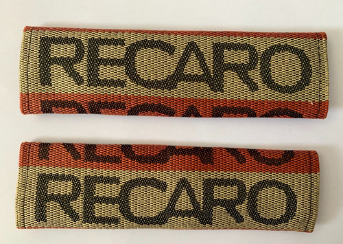 Recaro seat belt cover - seat,