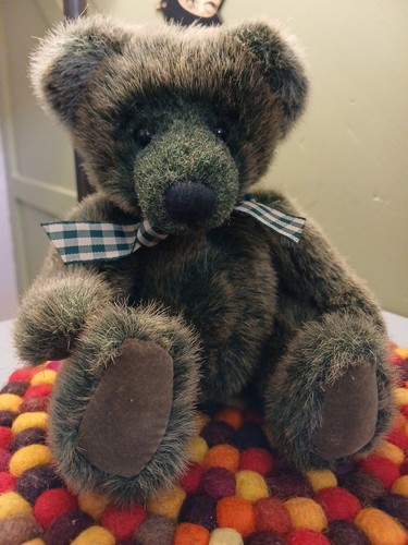 Vintage russ berrie bear - vintage,