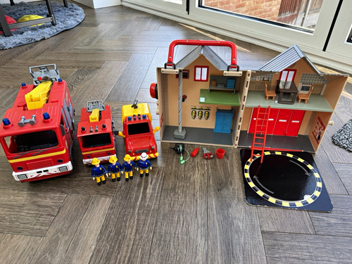 Fireman sam fire - fire, station