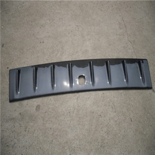 Carbon fiber rear roof - fiber, spoiler