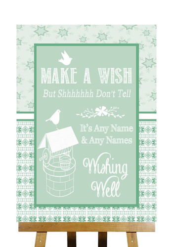 Winter green christmas - christmas, wishing