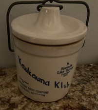 Kaukauna Klub Dairy Crock with