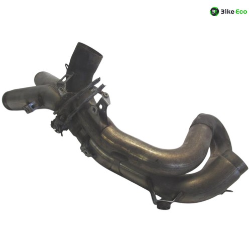 Ducati 848 exhaust collector - exhaust,